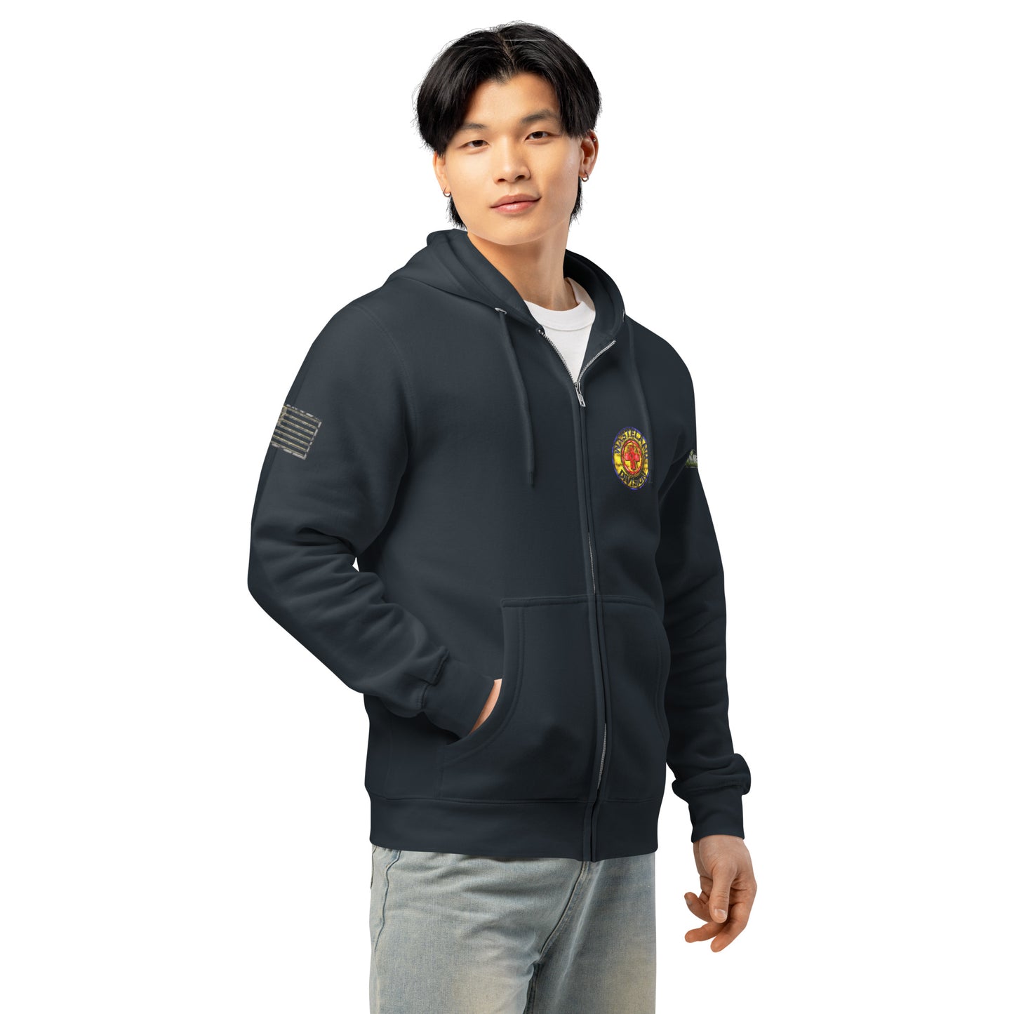 Wasteland Division™ — Medic Corps Elite Premium Full Zip Hoodie
