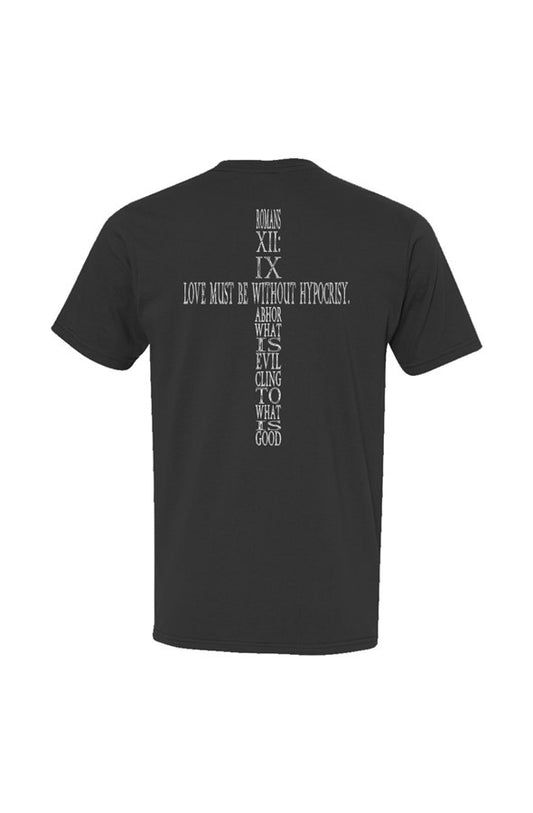 SAVED Collection™ — Romans 12:9 Crossback™ USA-Mad