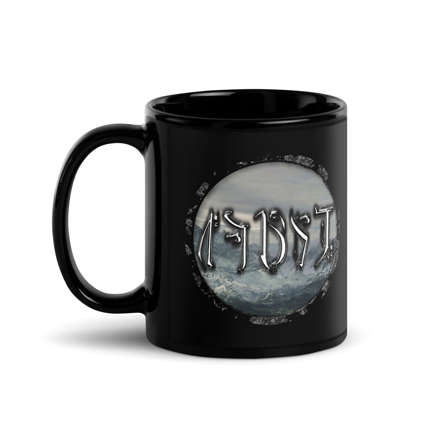 Tundra Collection™ — Falmer Edition™ Black Glossy Mug