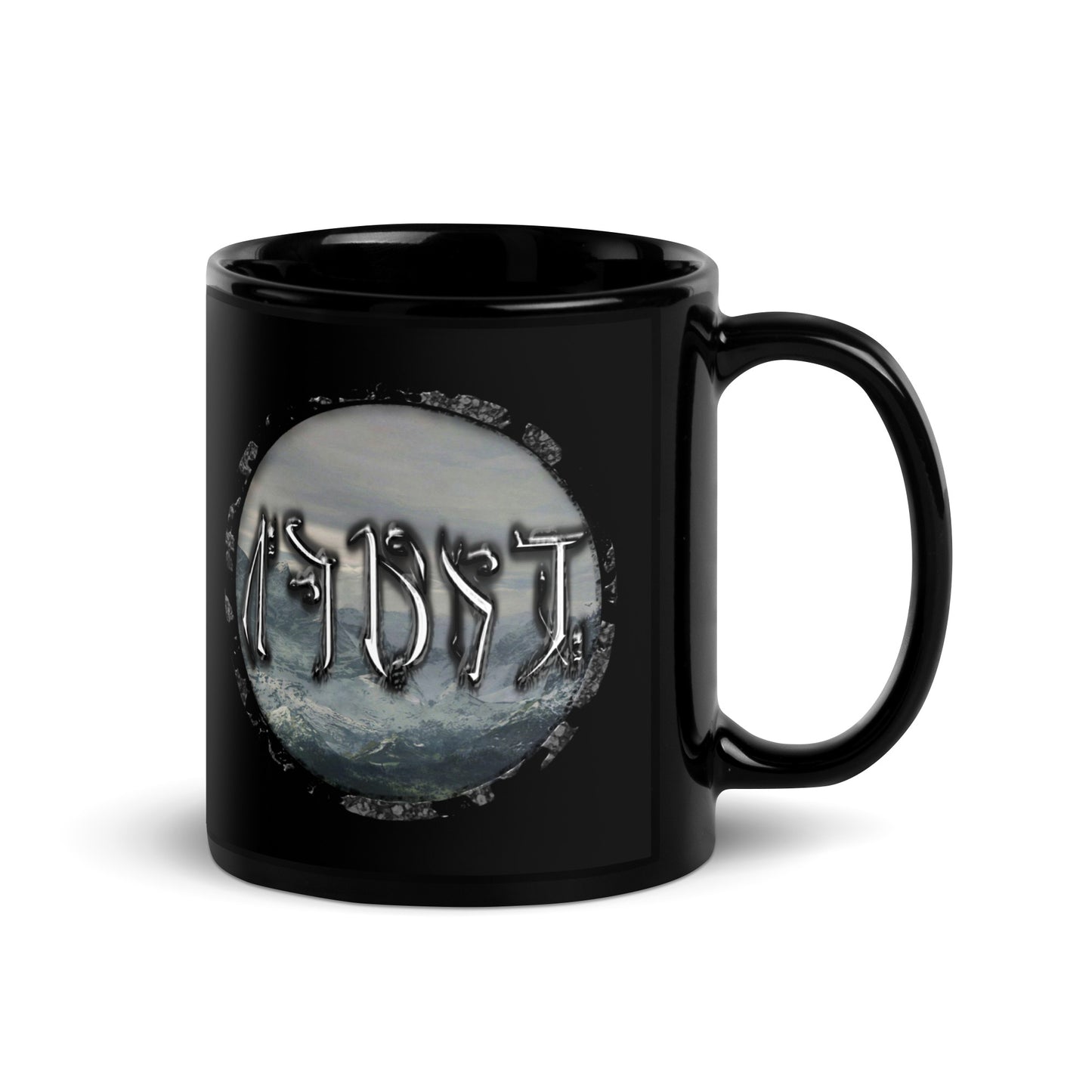 Tundra Collection™ — Falmer Edition™ Black Glossy Mug
