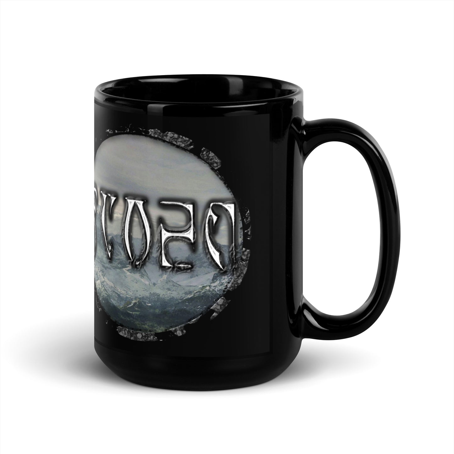 Tundra Collection™ — Daedric Edition™ Black Glossy Mug