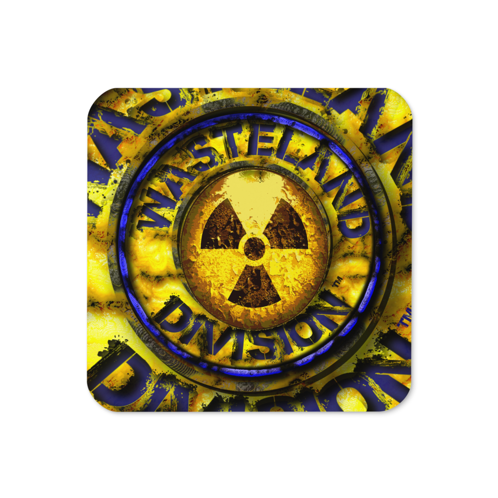 Wasteland Division™ — OG Emblem Cork-Back Coaster