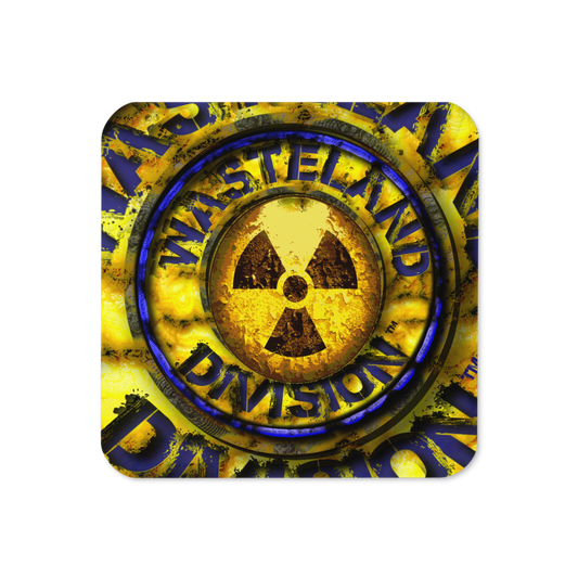 Wasteland Division™ — OG Emblem Cork-Back Coaster
