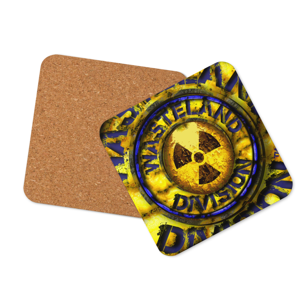 Wasteland Division™ — OG Emblem Cork-Back Coaster