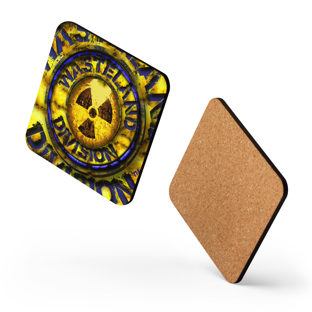 Wasteland Division™ — OG Emblem Cork-Back Coaster