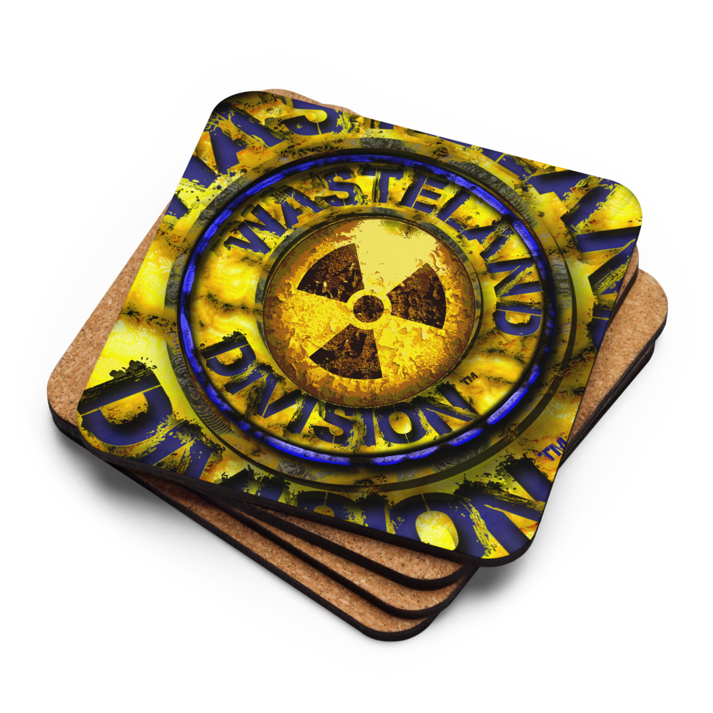 Wasteland Division™ — OG Emblem Cork-Back Coaster