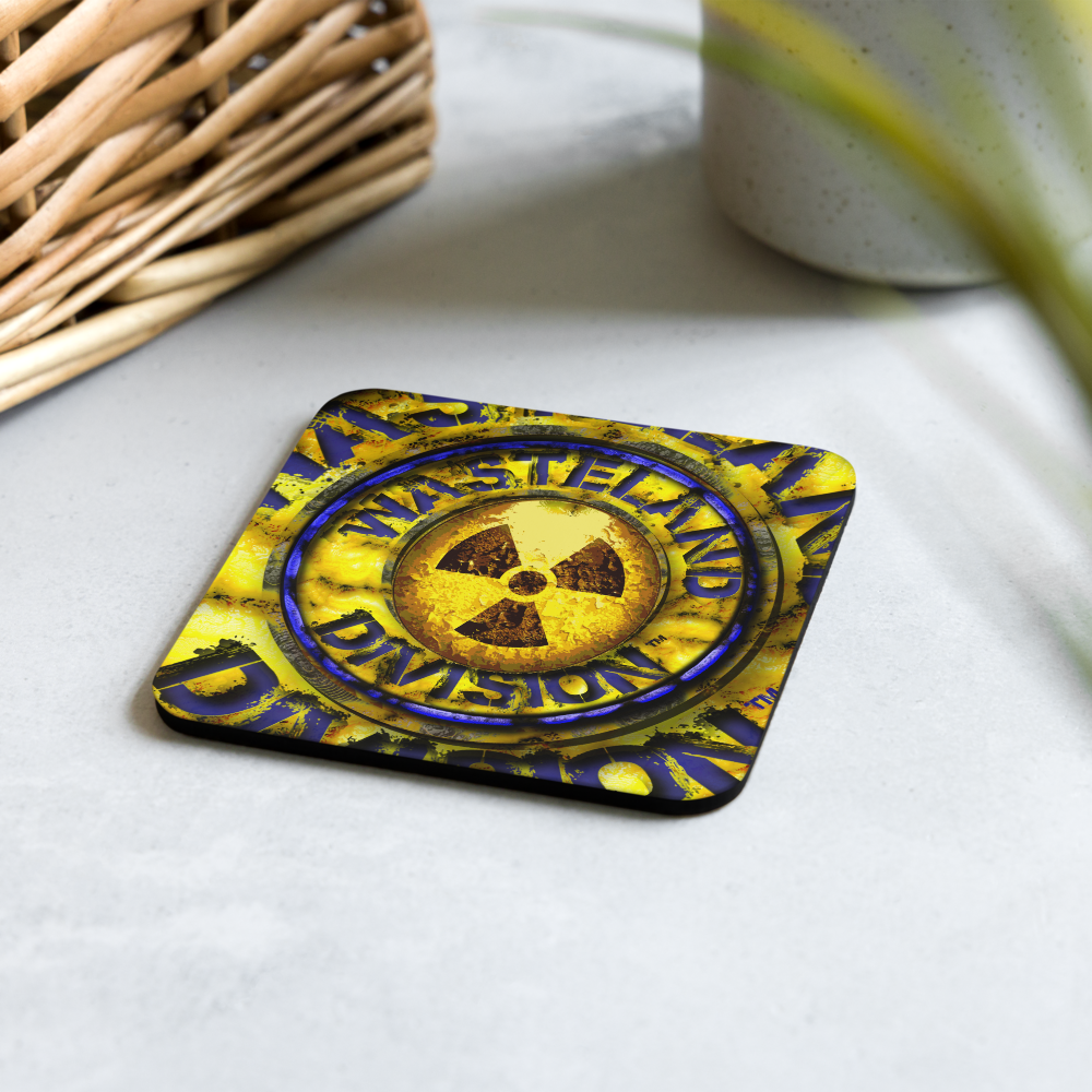 Wasteland Division™ — OG Emblem Cork-Back Coaster