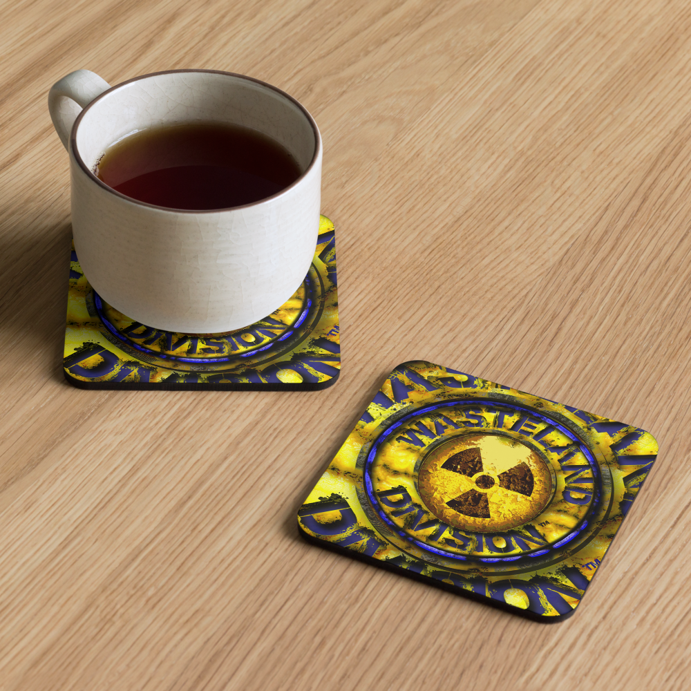 Wasteland Division™ — OG Emblem Cork-Back Coaster