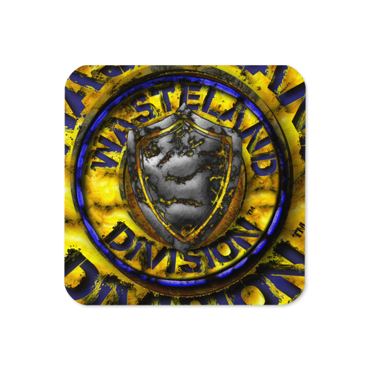 Wasteland Division™ — Security Corps Cork-Back Coaster