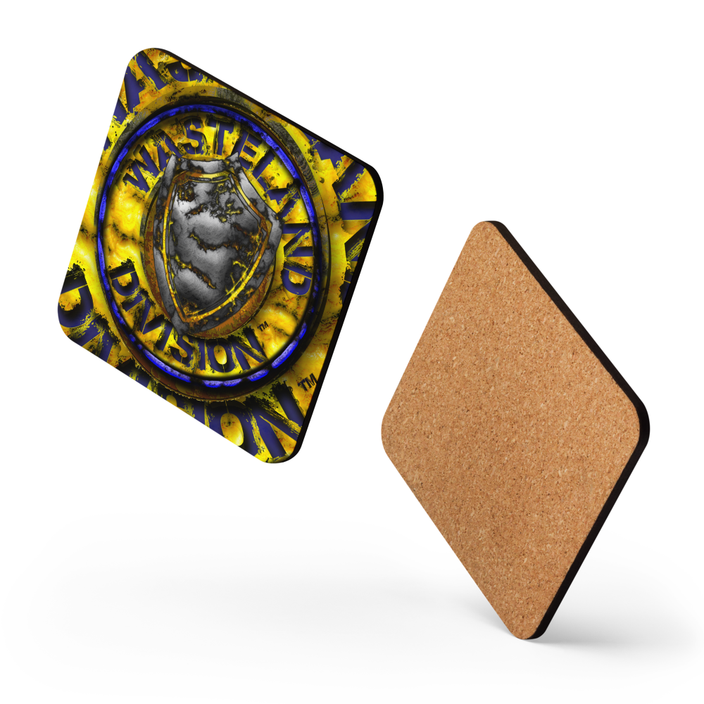 Wasteland Division™ — Security Corps Cork-Back Coaster