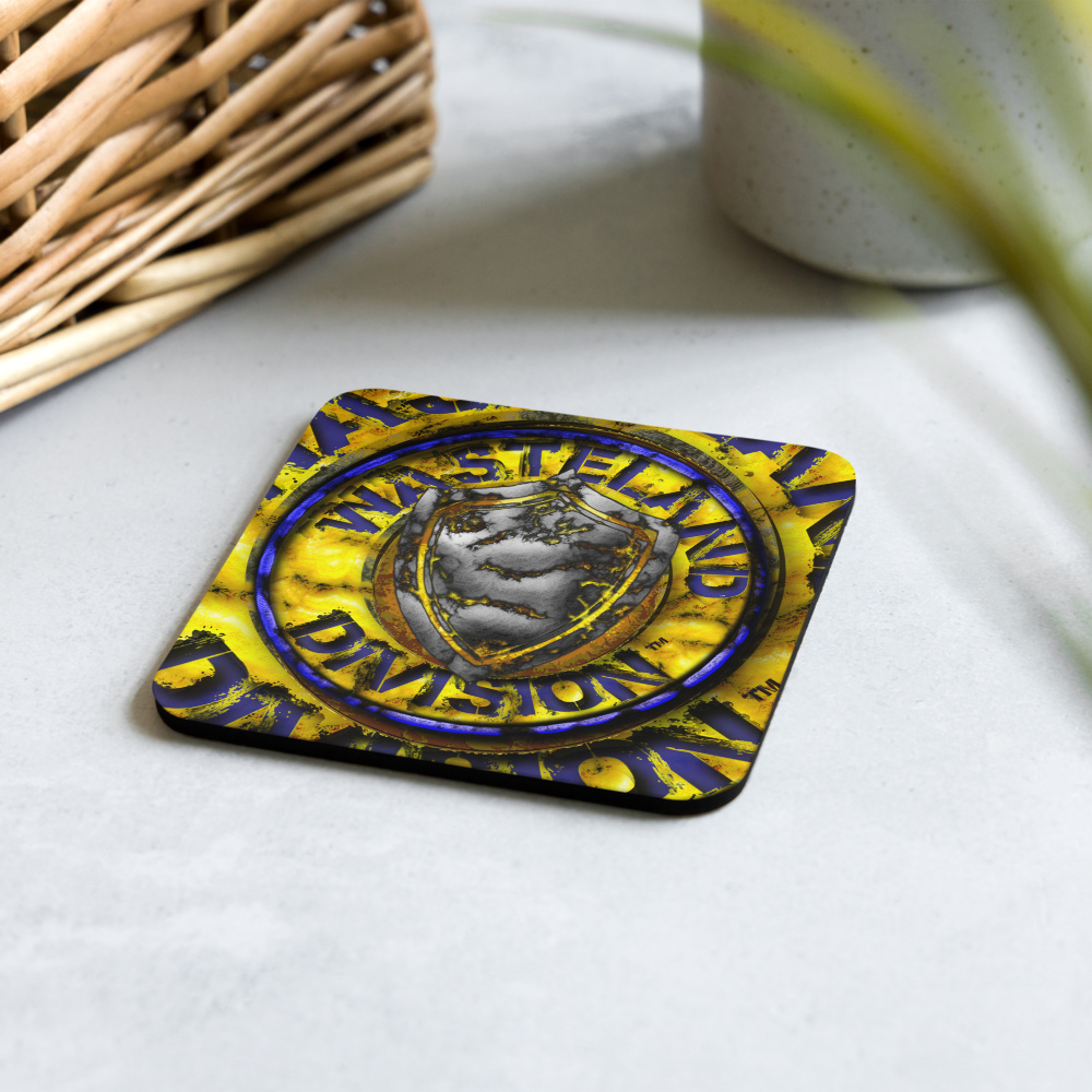 Wasteland Division™ — Security Corps Cork-Back Coaster