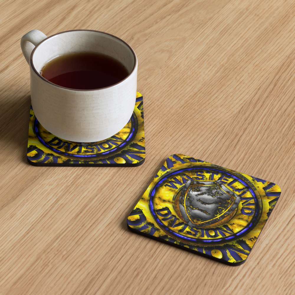 Wasteland Division™ — Security Corps Cork-Back Coaster