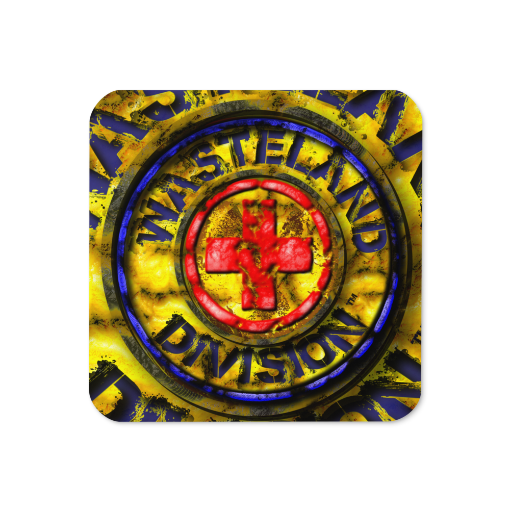 Wasteland Division™ — Medic Corps Cork-Back Coaster