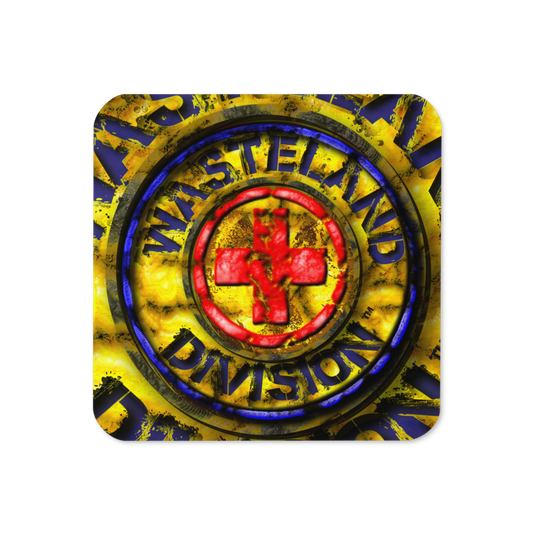 Wasteland Division™ — Medic Corps Cork-Back Coaster