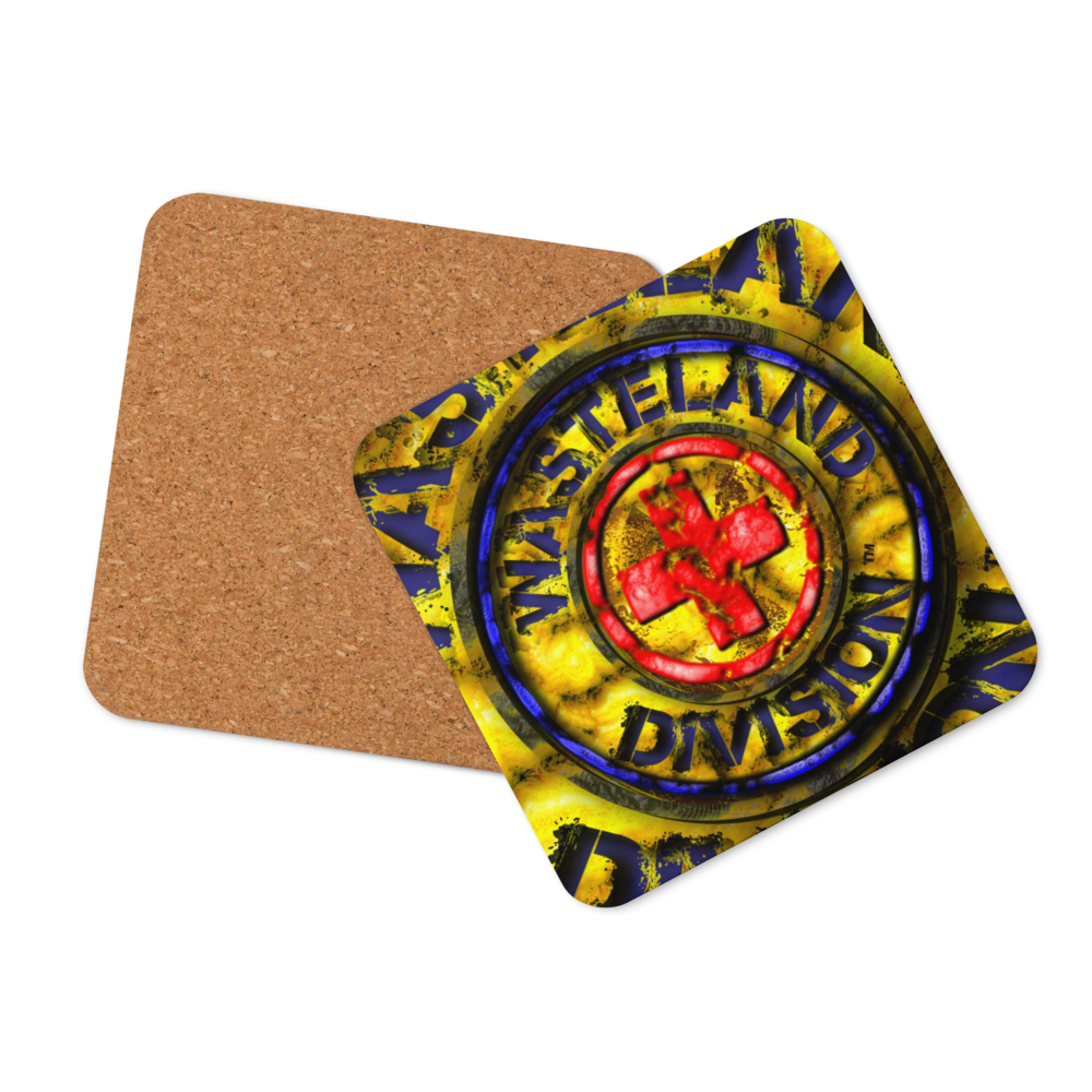 Wasteland Division™ — Medic Corps Cork-Back Coaster