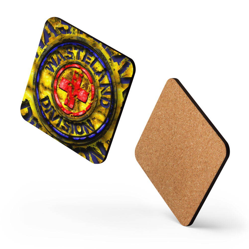 Wasteland Division™ — Medic Corps Cork-Back Coaster