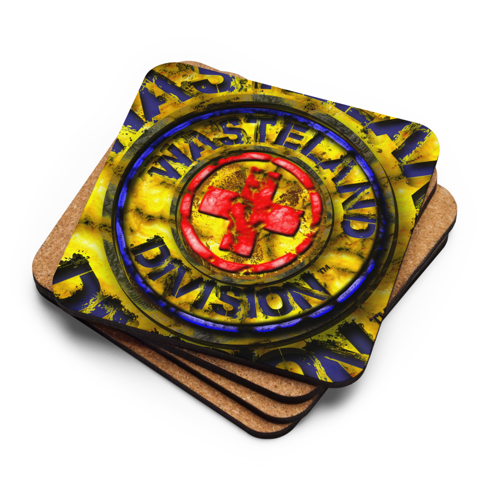 Wasteland Division™ — Medic Corps Cork-Back Coaster