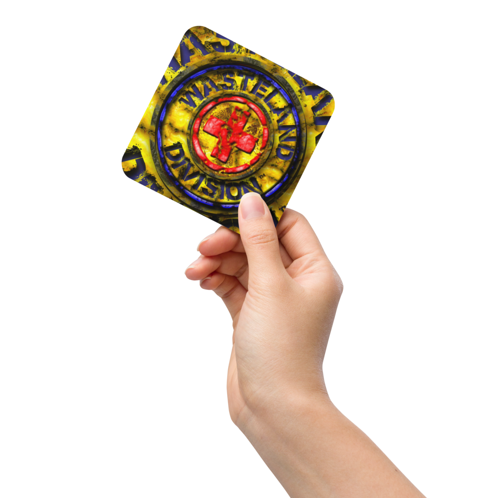 Wasteland Division™ — Medic Corps Cork-Back Coaster