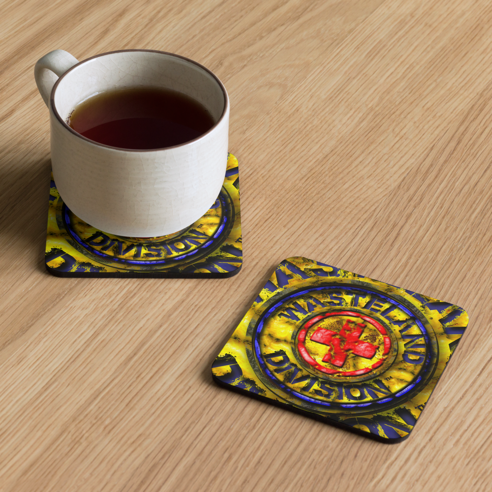 Wasteland Division™ — Medic Corps Cork-Back Coaster