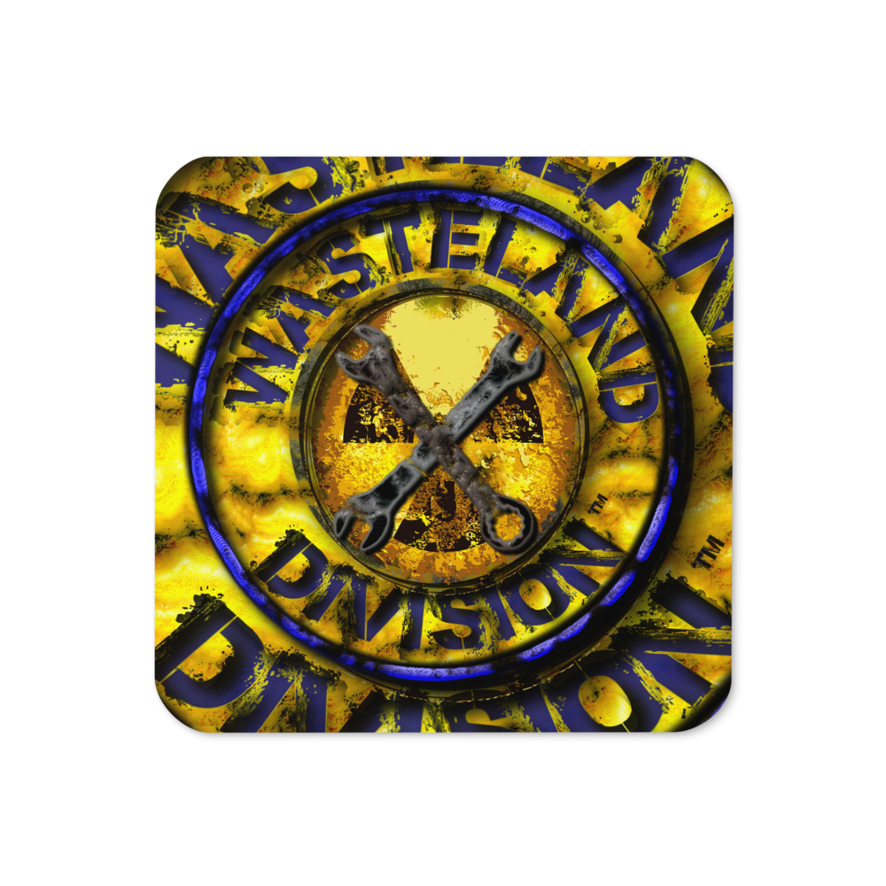 Wasteland Division™ — Engineer Corps Cork-Back Coaster