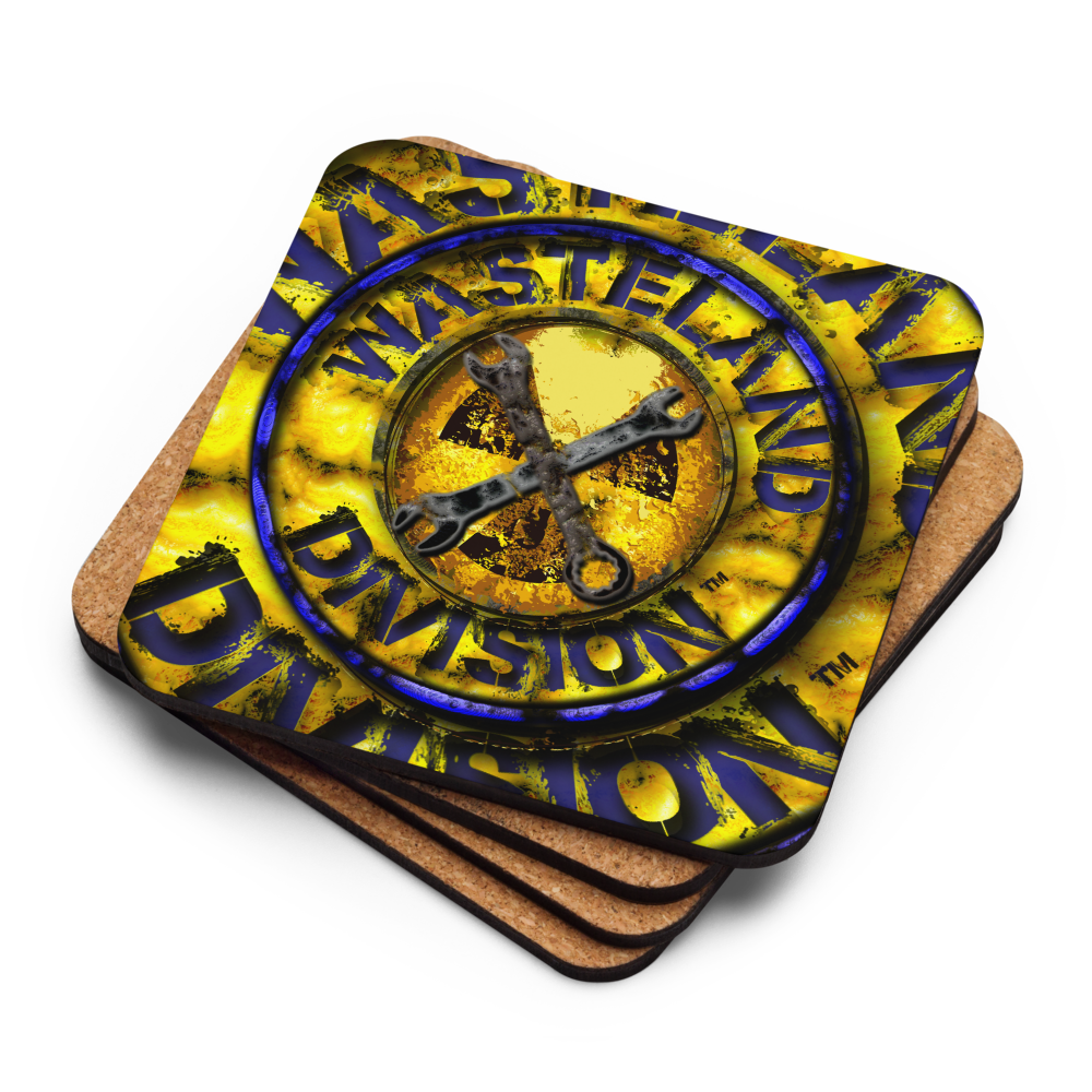 Wasteland Division™ — Engineer Corps Cork-Back Coaster