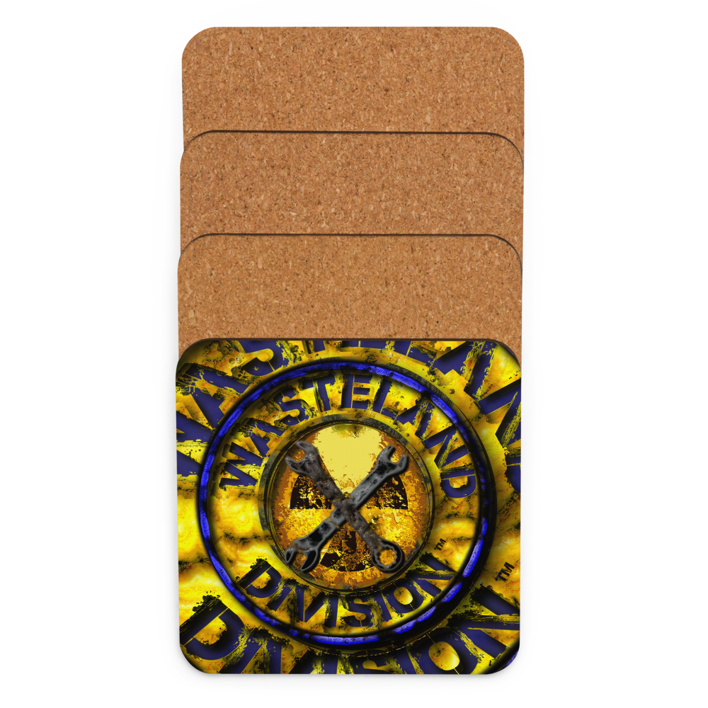 Wasteland Division™ — Engineer Corps Cork-Back Coaster