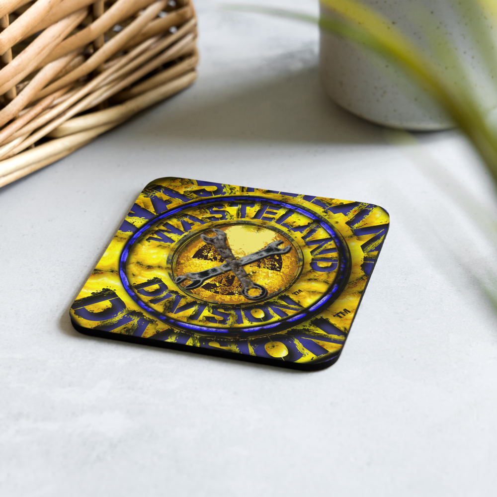 Wasteland Division™ — Engineer Corps Cork-Back Coaster