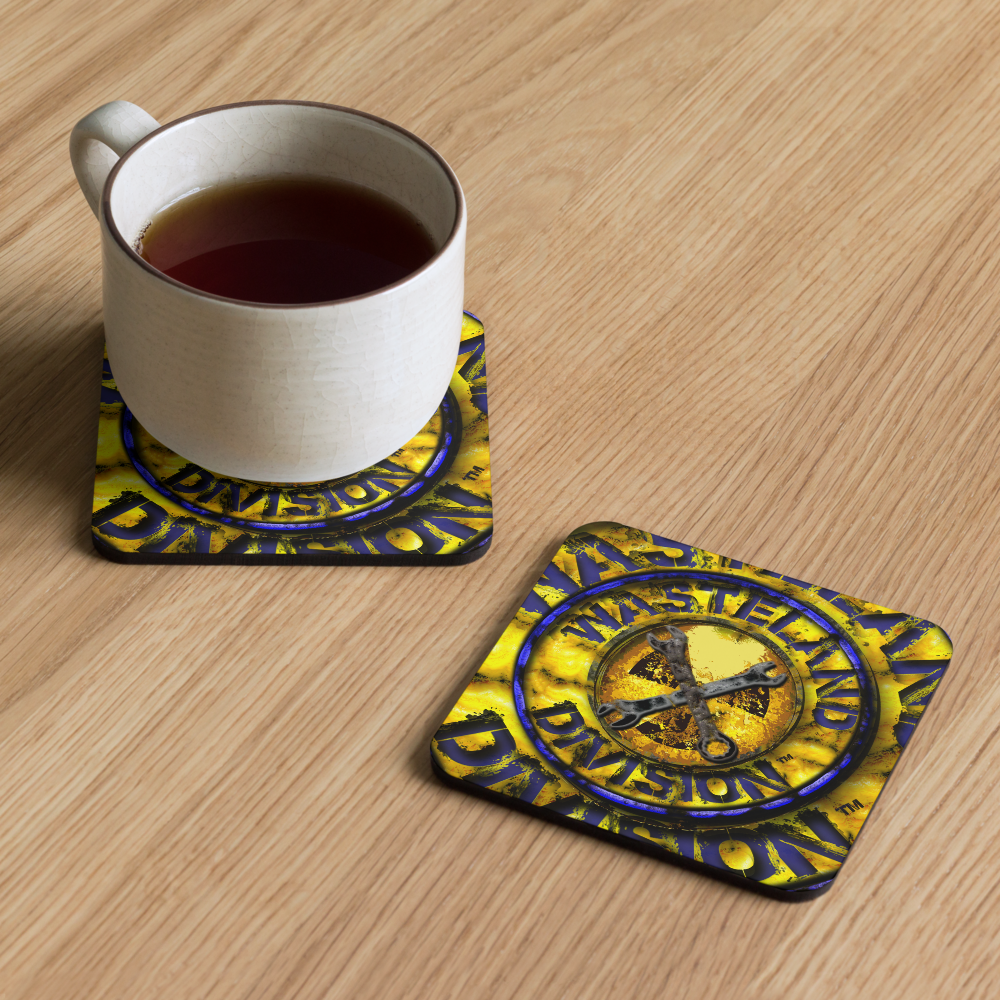 Wasteland Division™ — Engineer Corps Cork-Back Coaster