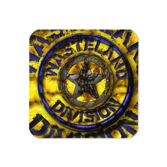 Wasteland Division™ — Commander Corps Cork-Back Coaster