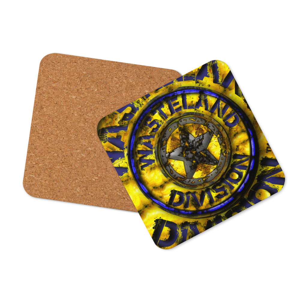 Wasteland Division™ — Commander Corps Cork-Back Coaster