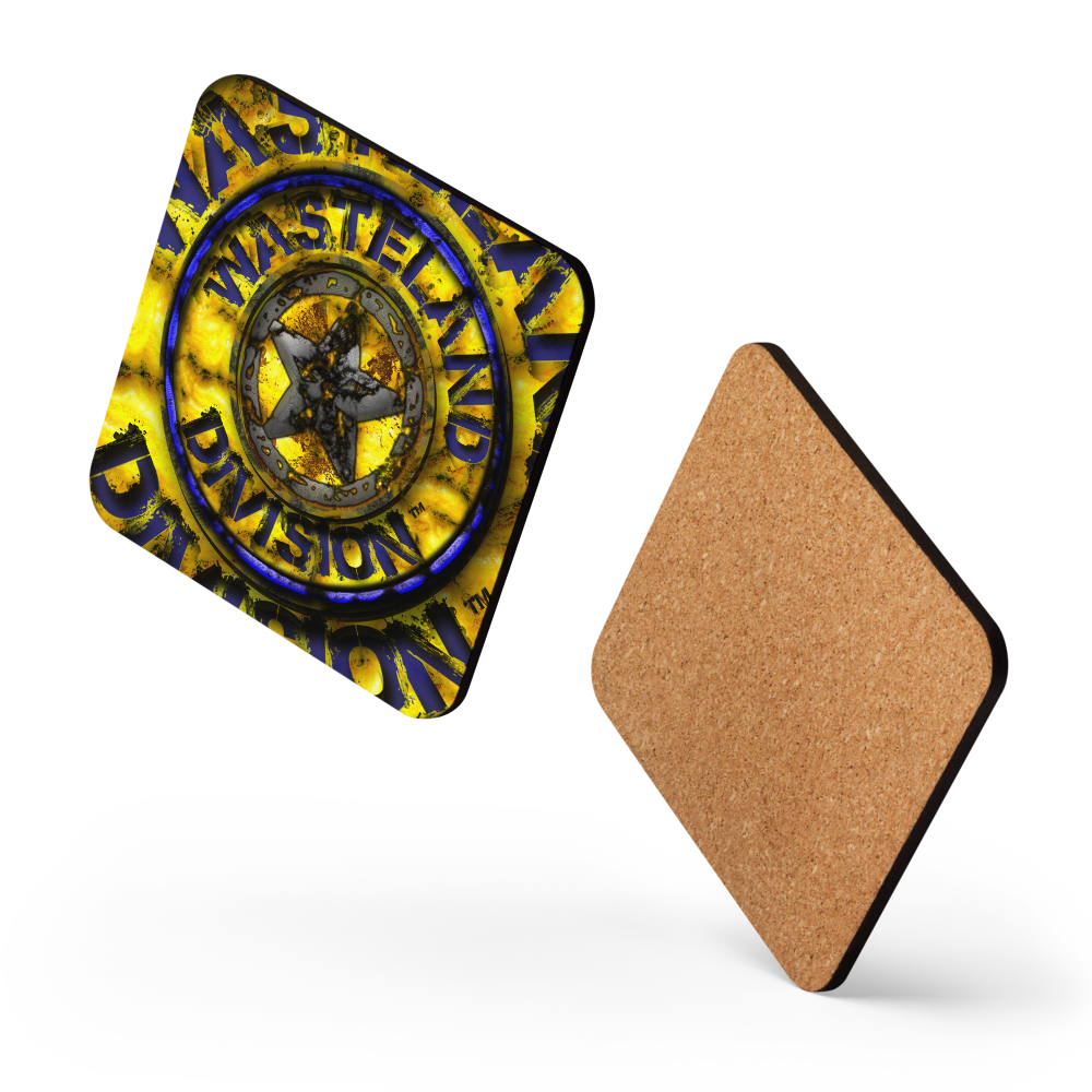 Wasteland Division™ — Commander Corps Cork-Back Coaster