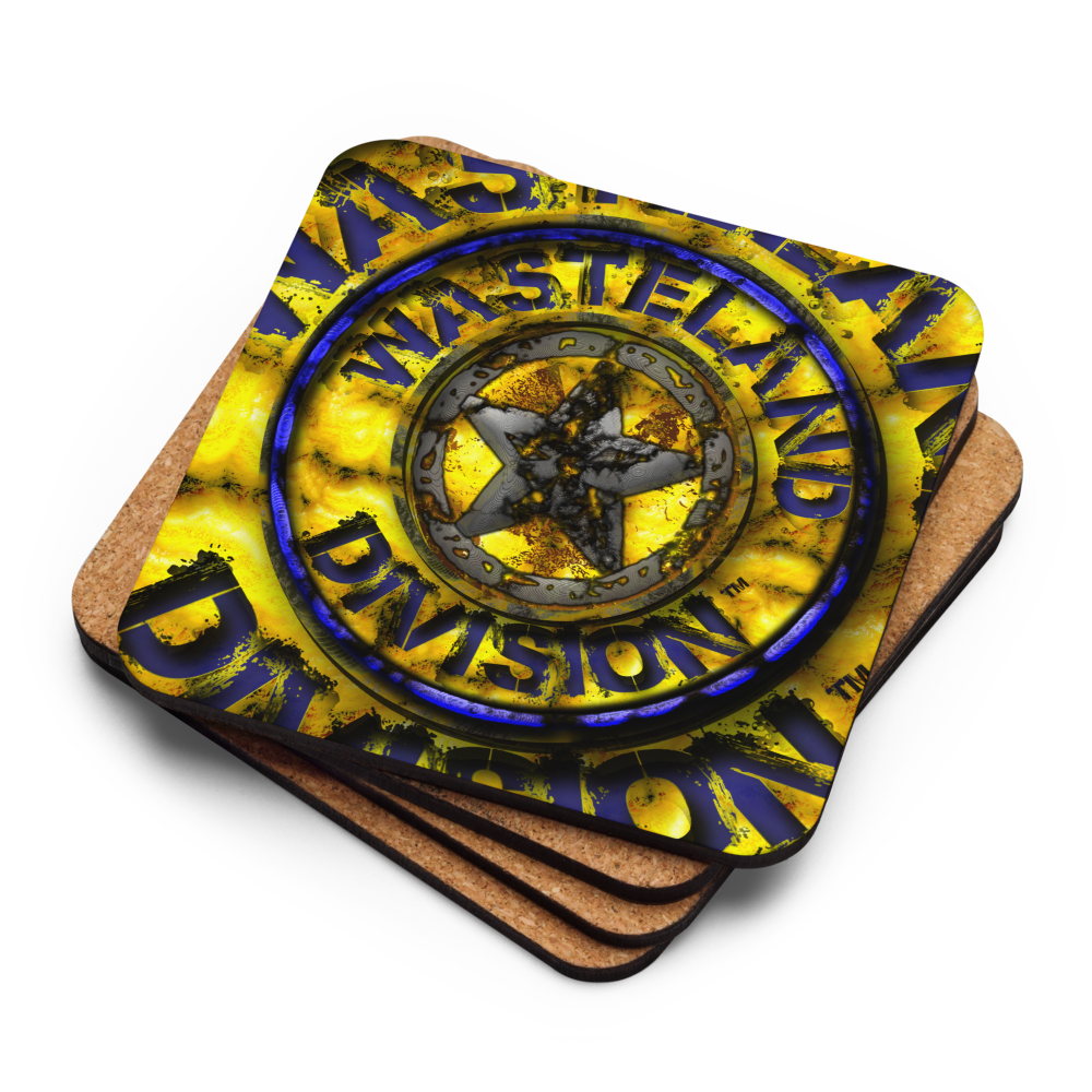 Wasteland Division™ — Commander Corps Cork-Back Coaster