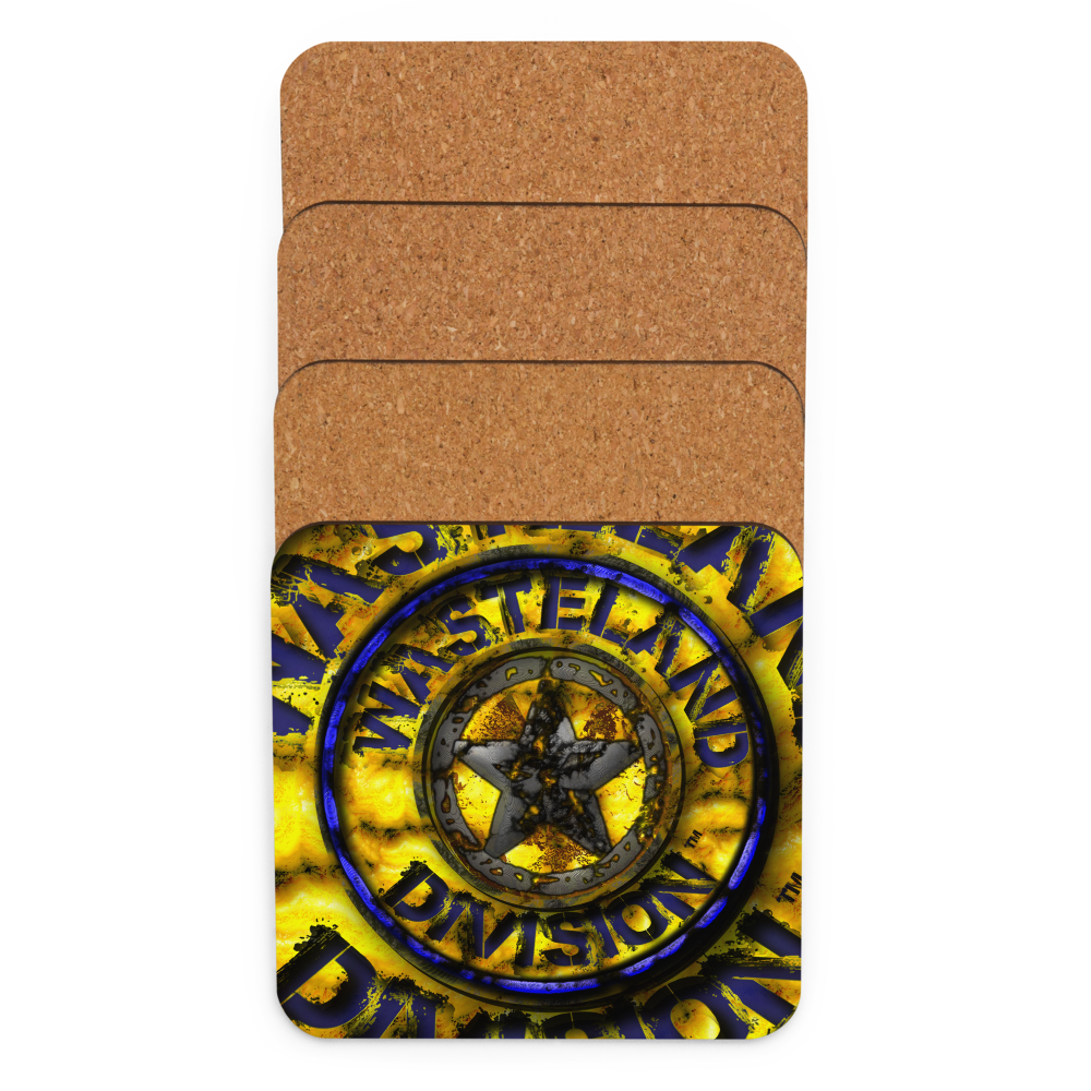 Wasteland Division™ — Commander Corps Cork-Back Coaster