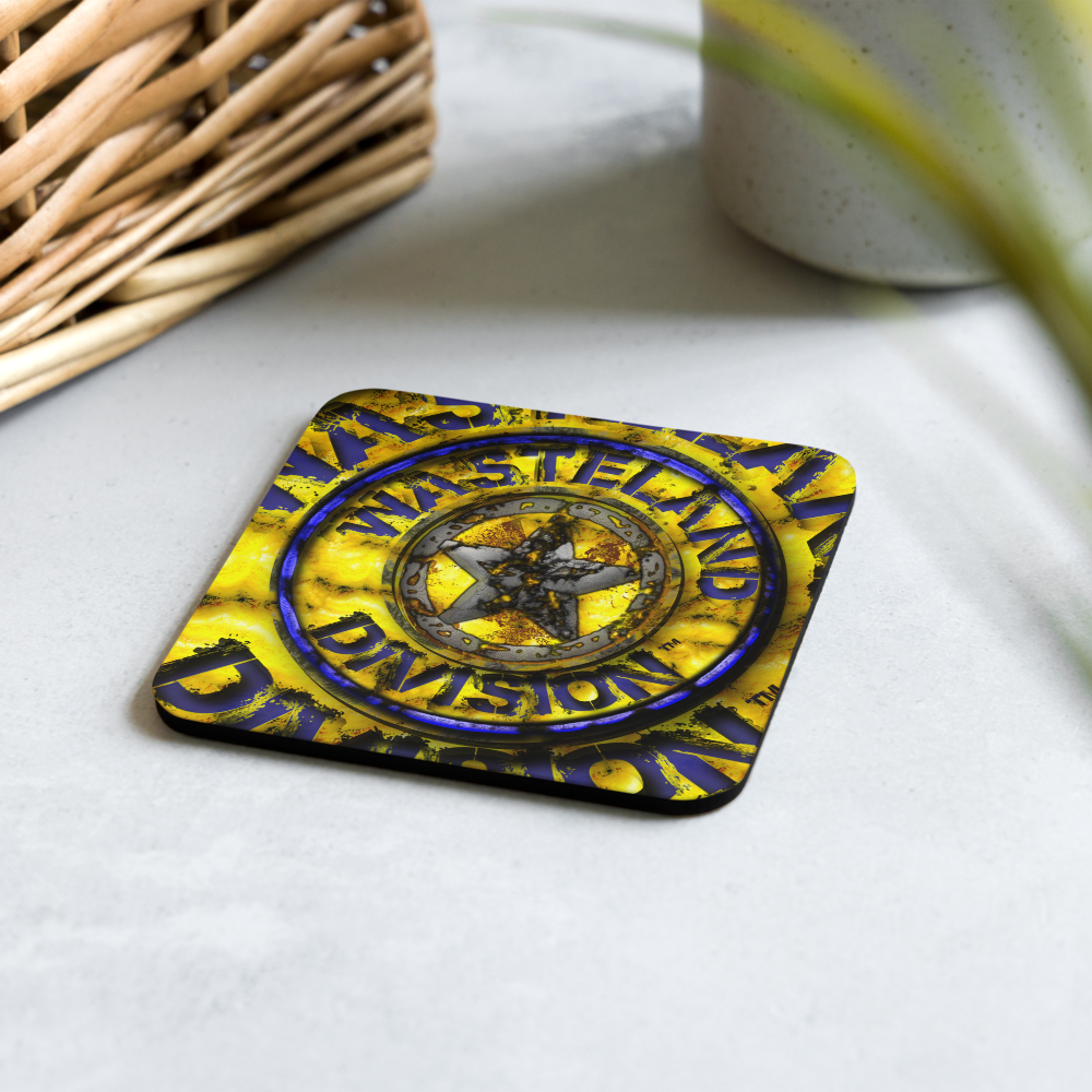 Wasteland Division™ — Commander Corps Cork-Back Coaster