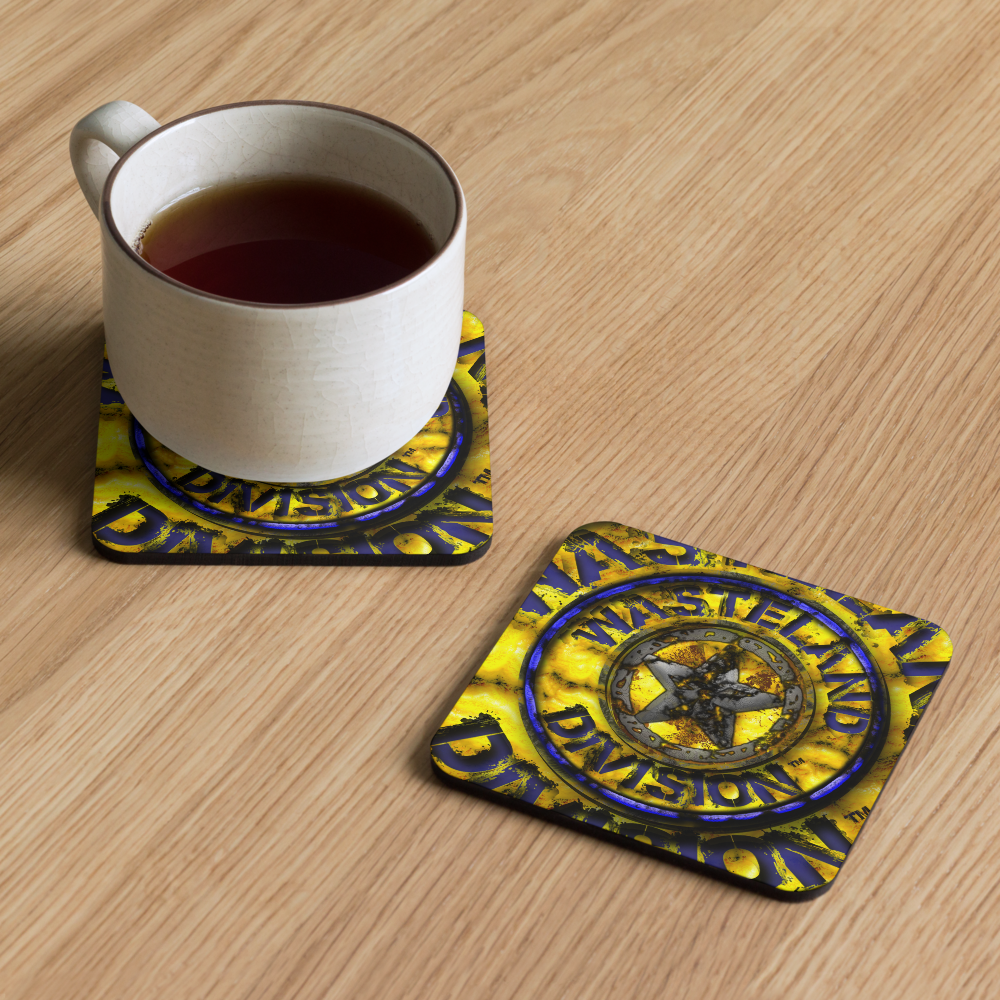 Wasteland Division™ — Commander Corps Cork-Back Coaster