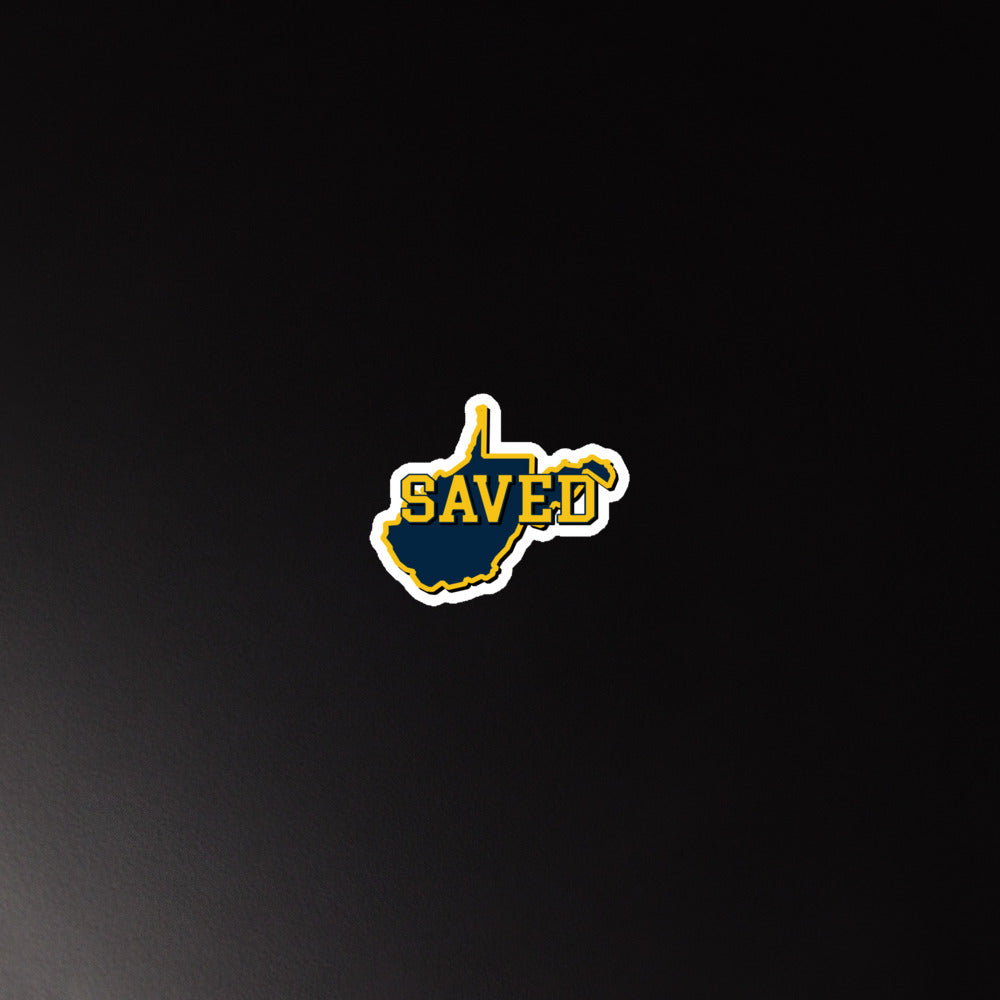 West Virginia Collection™ — SAVED Magnet | Faith & Freedom Edition
