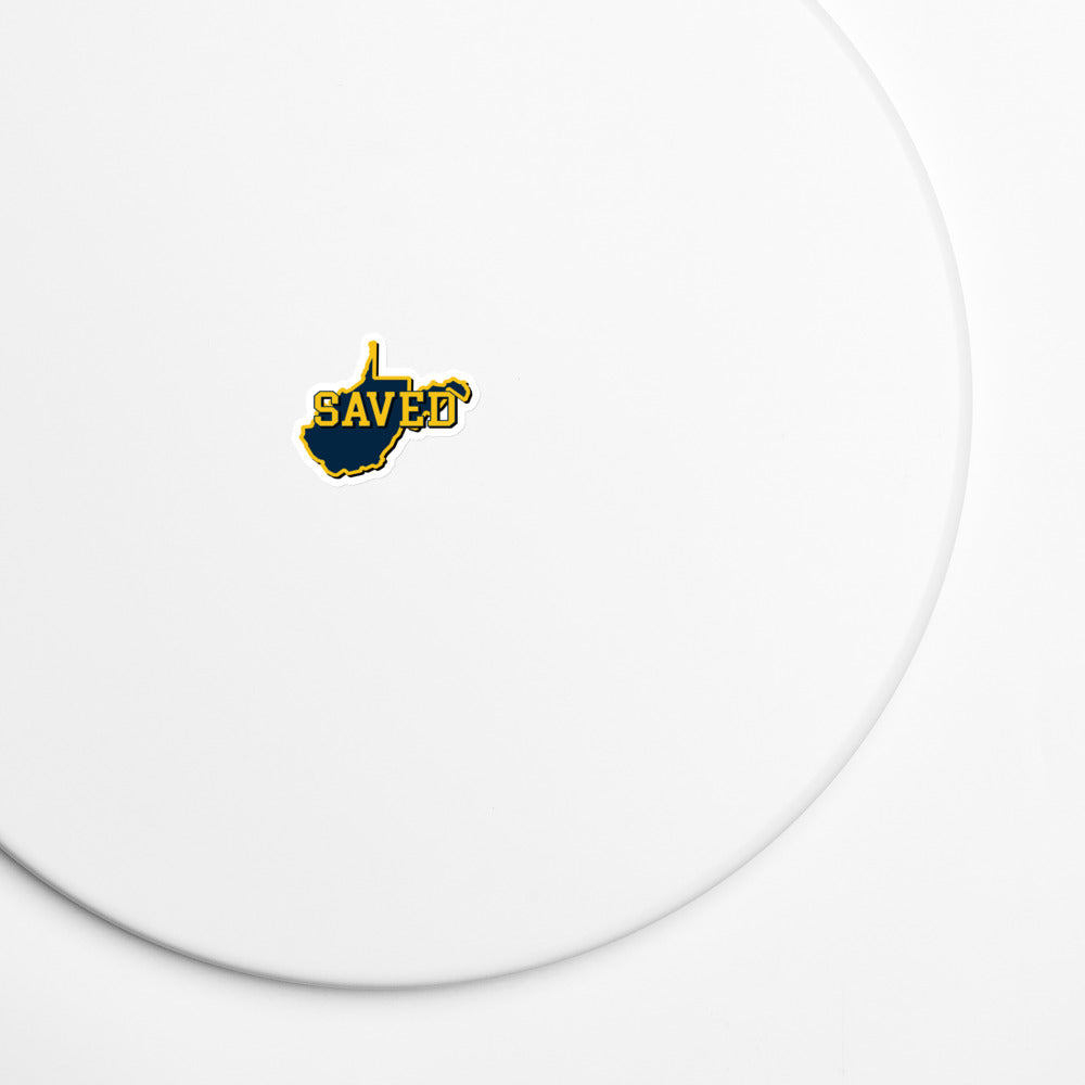 West Virginia Collection™ — SAVED Magnet | Faith & Freedom Edition