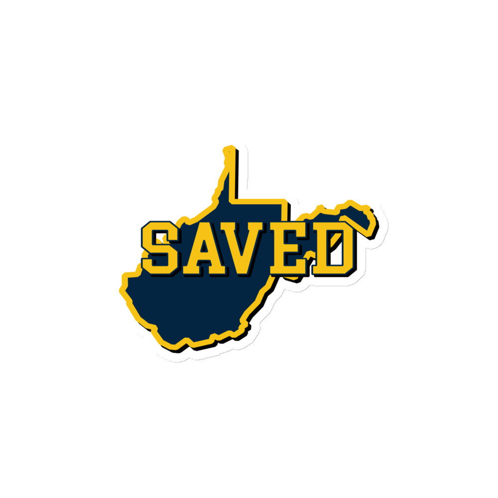 West Virginia Collection™ — SAVED Magnet | Faith & Freedom Edition