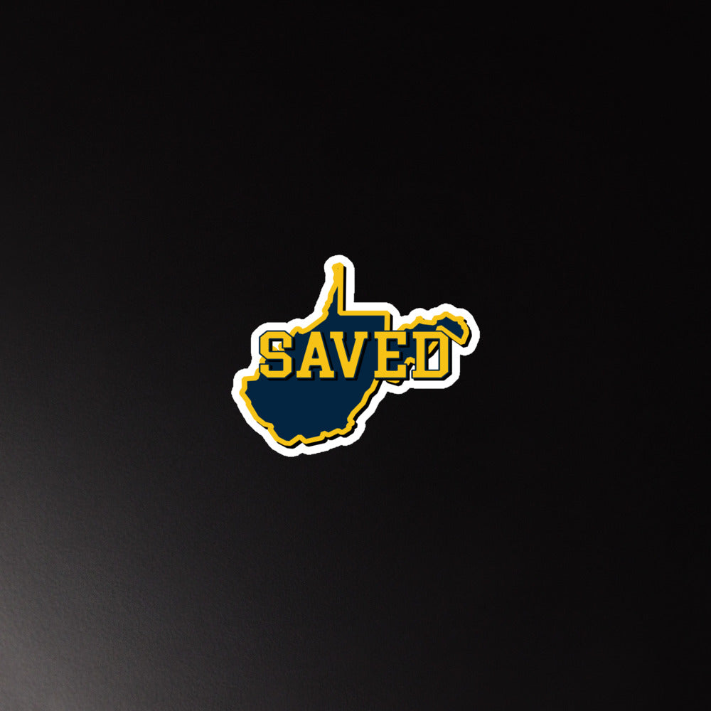 West Virginia Collection™ — SAVED Magnet | Faith & Freedom Edition