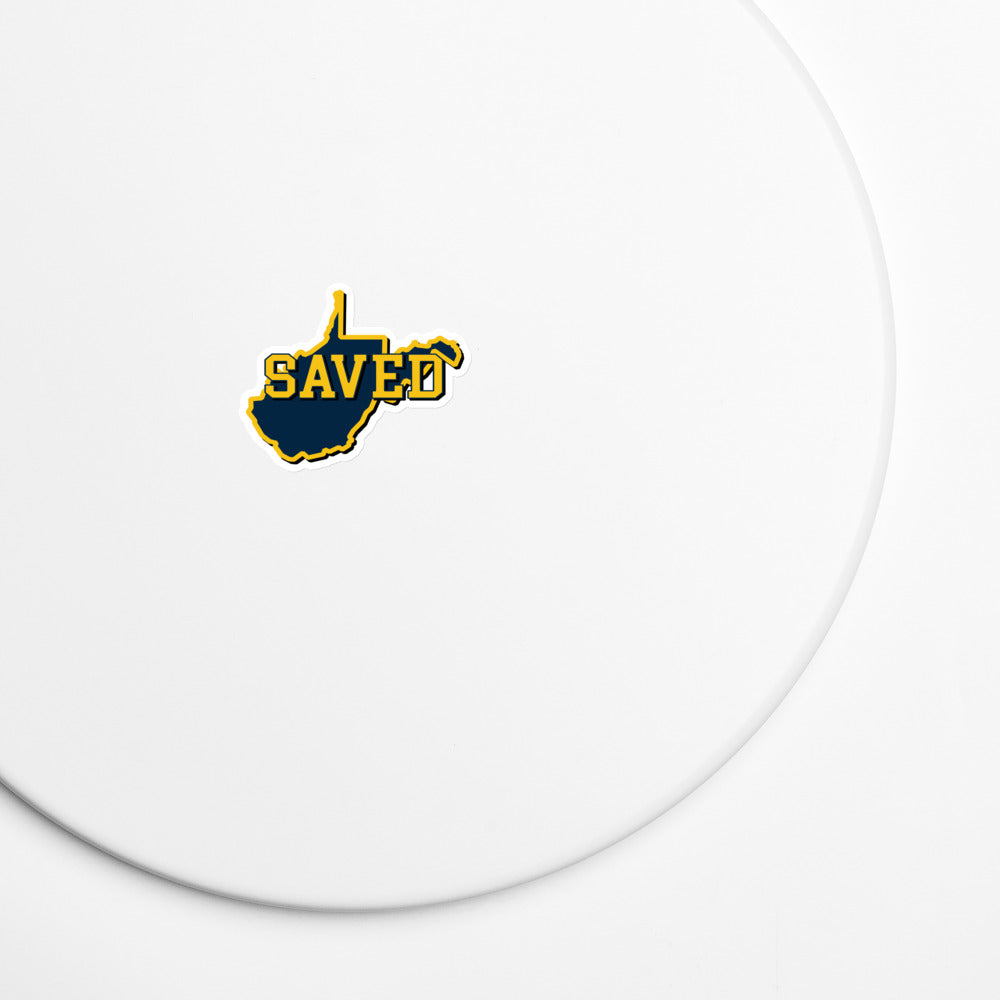West Virginia Collection™ — SAVED Magnet | Faith & Freedom Edition