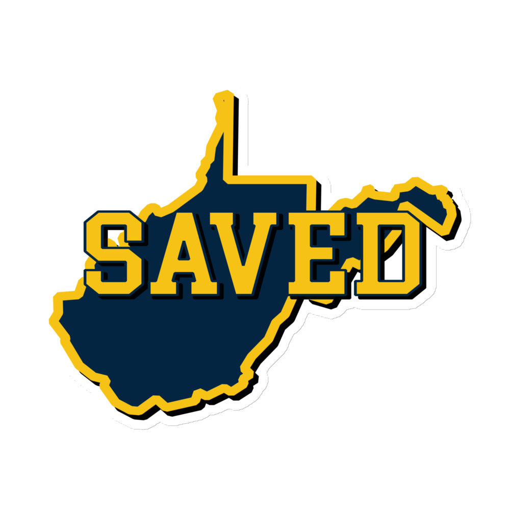 West Virginia Collection™ — SAVED Magnet | Faith & Freedom Edition