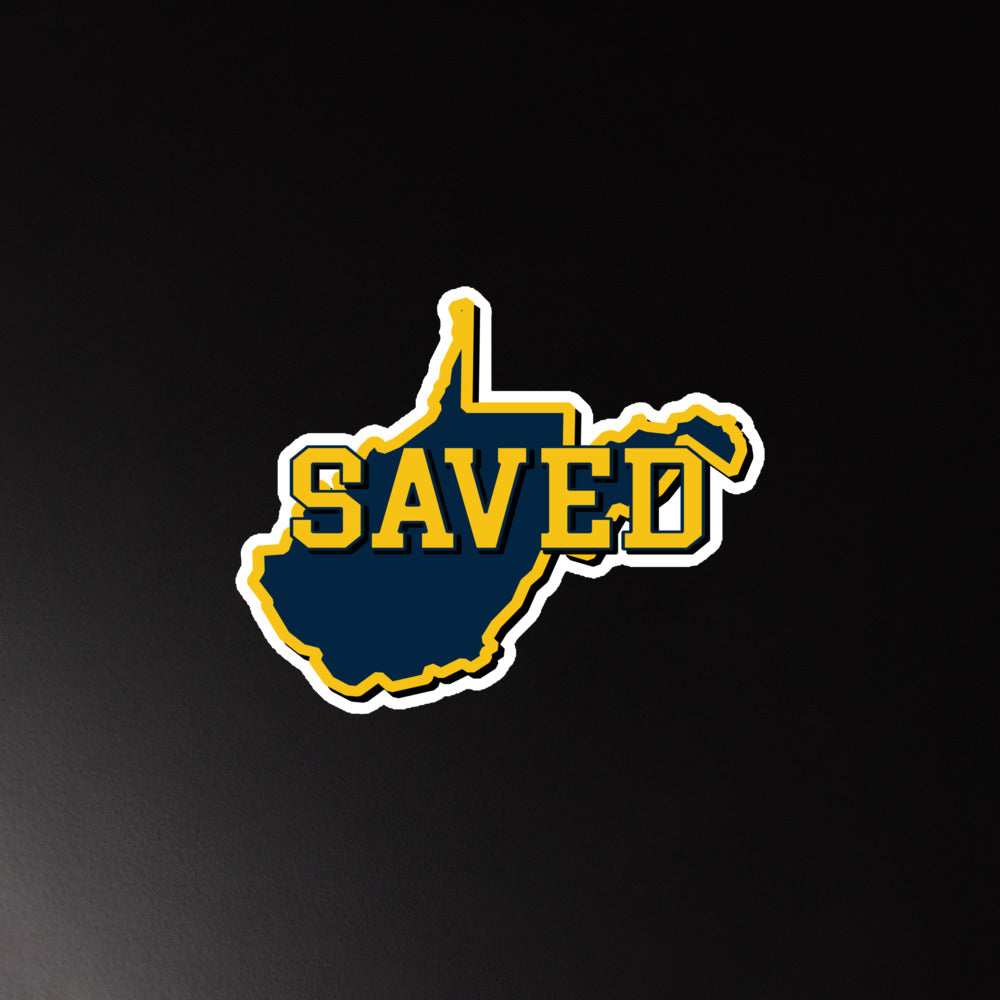 West Virginia Collection™ — SAVED Magnet | Faith & Freedom Edition