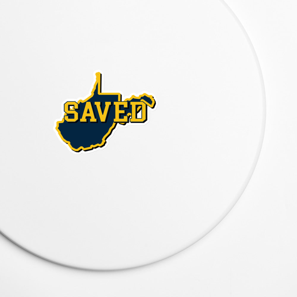 West Virginia Collection™ — SAVED Magnet | Faith & Freedom Edition