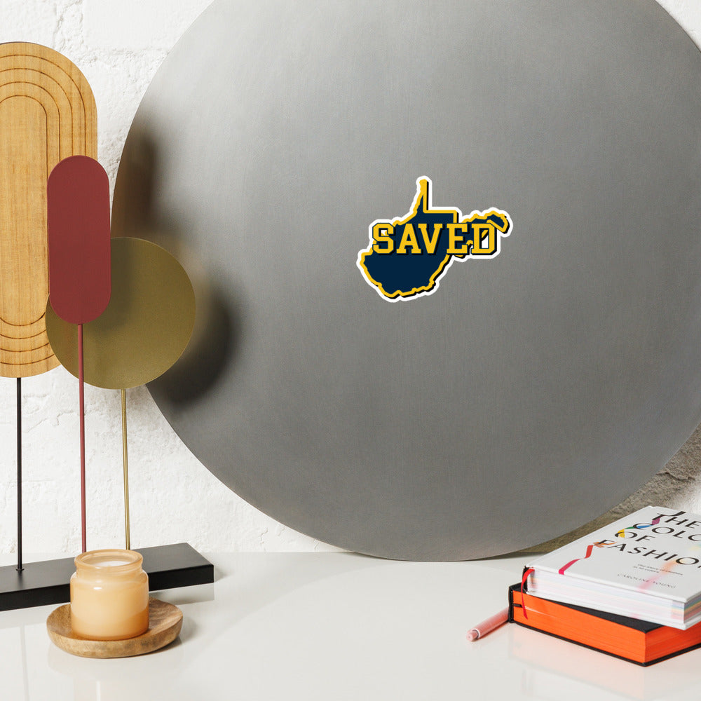 West Virginia Collection™ — SAVED Magnet | Faith & Freedom Edition