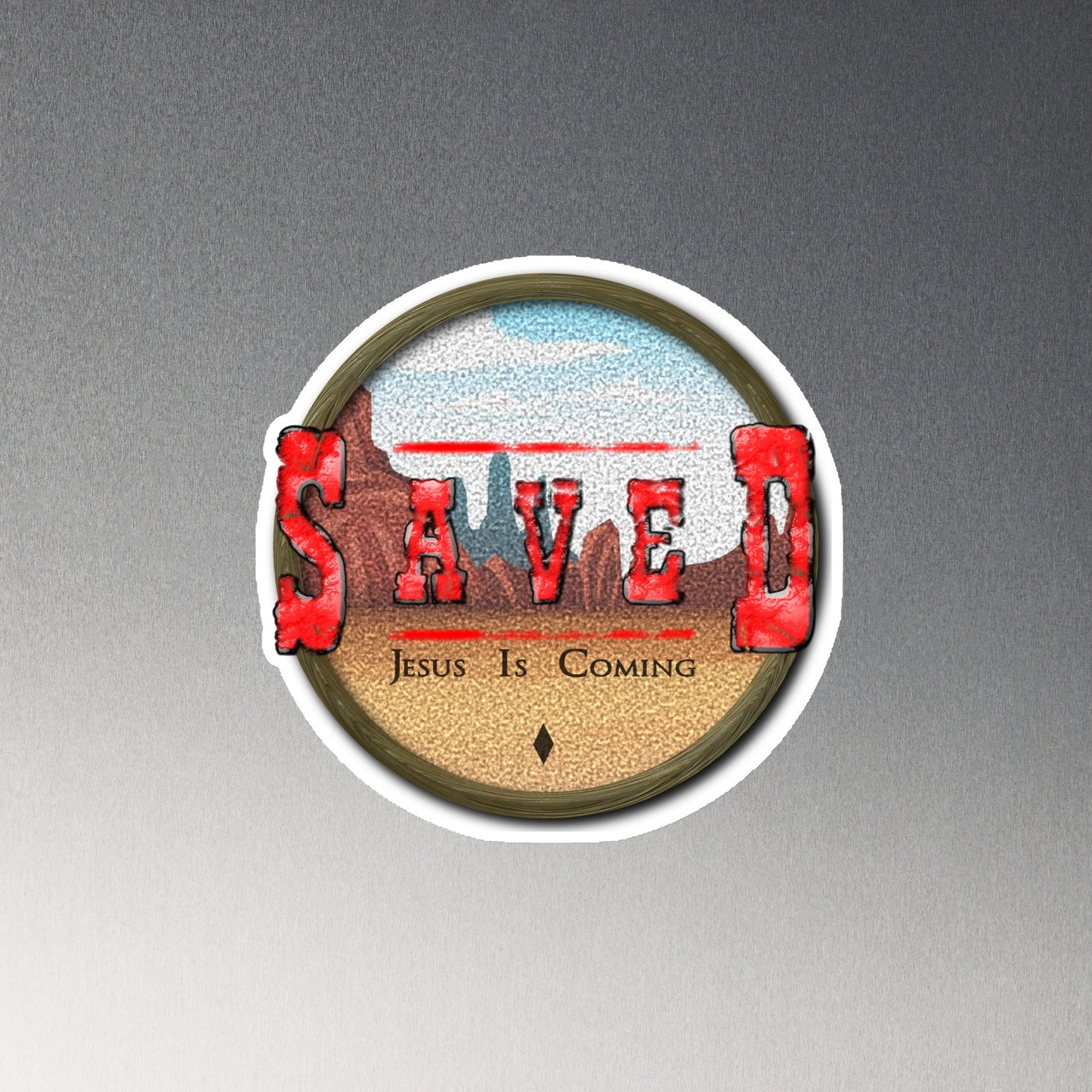 SAVED Collection™ — Tombstone Edition Magnet