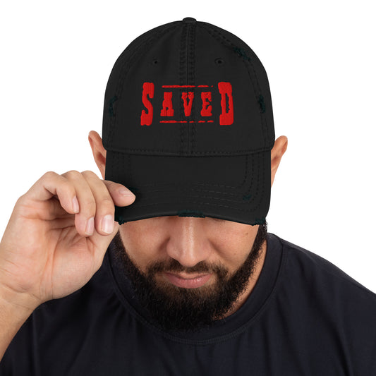 SAVED Collection™ — Tombstone Edition Distressed Dad Hat
