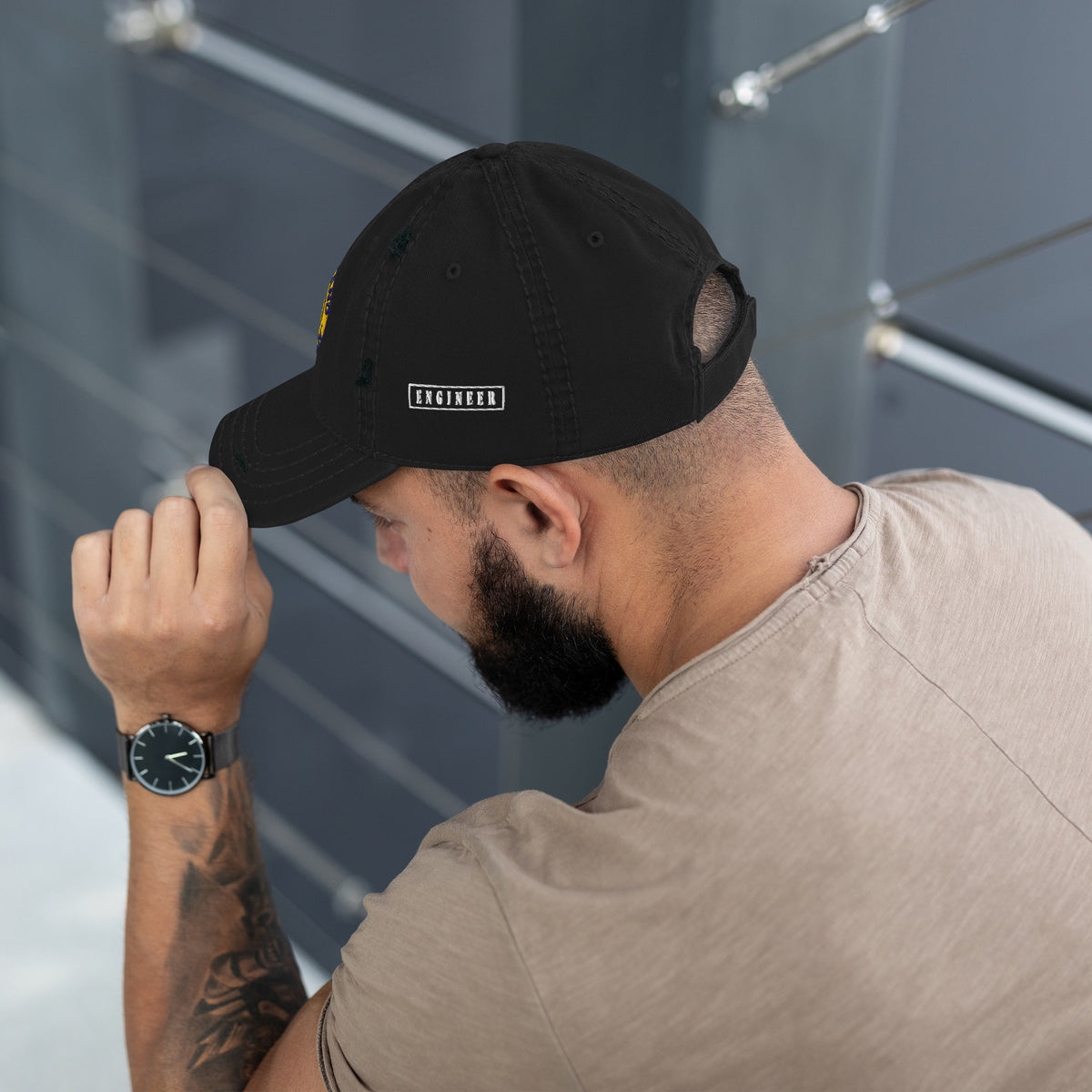 Wasteland Division™ — Engineer Corps Elite Distressed Dad Hat