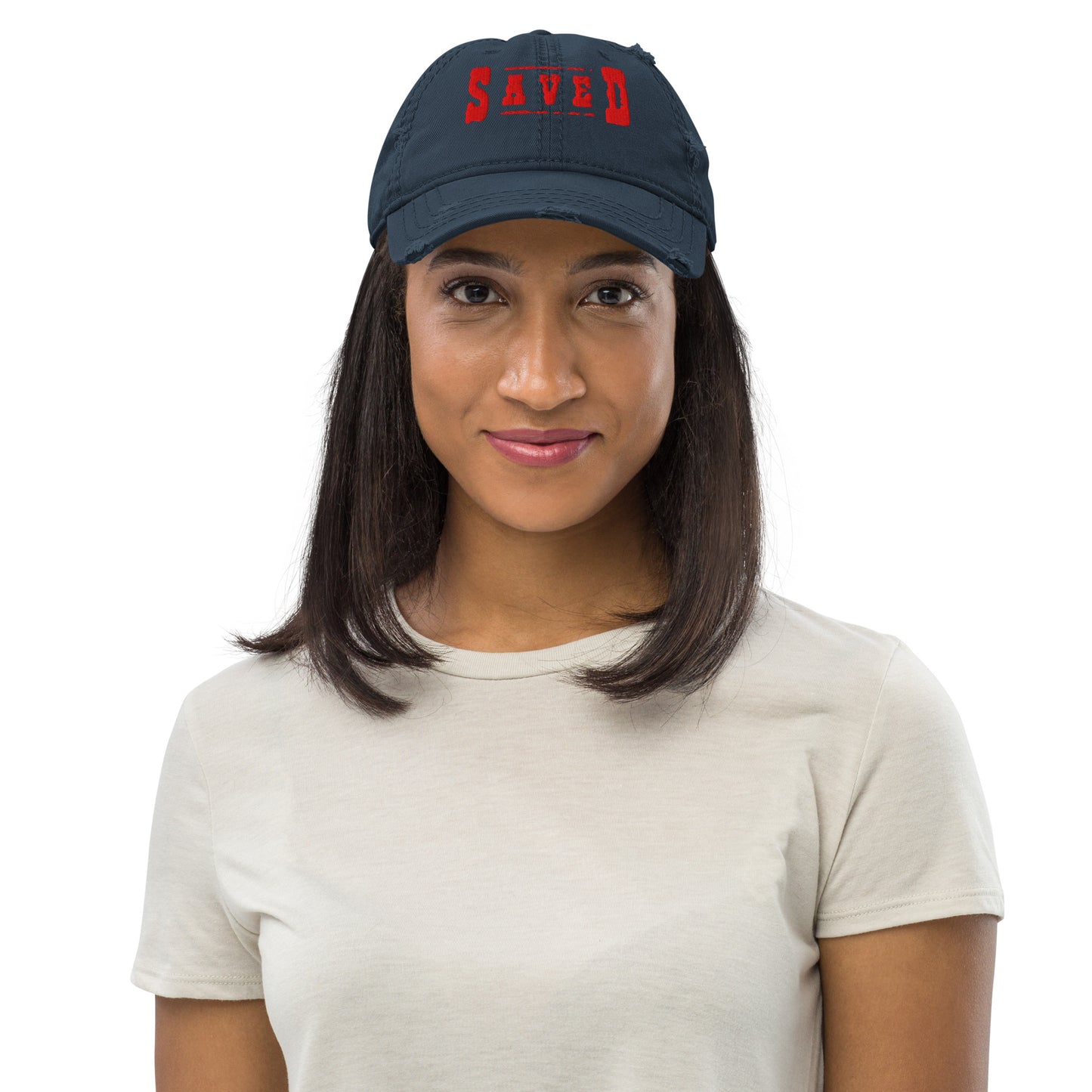 SAVED Collection™ — Tombstone Edition Distressed Dad Hat