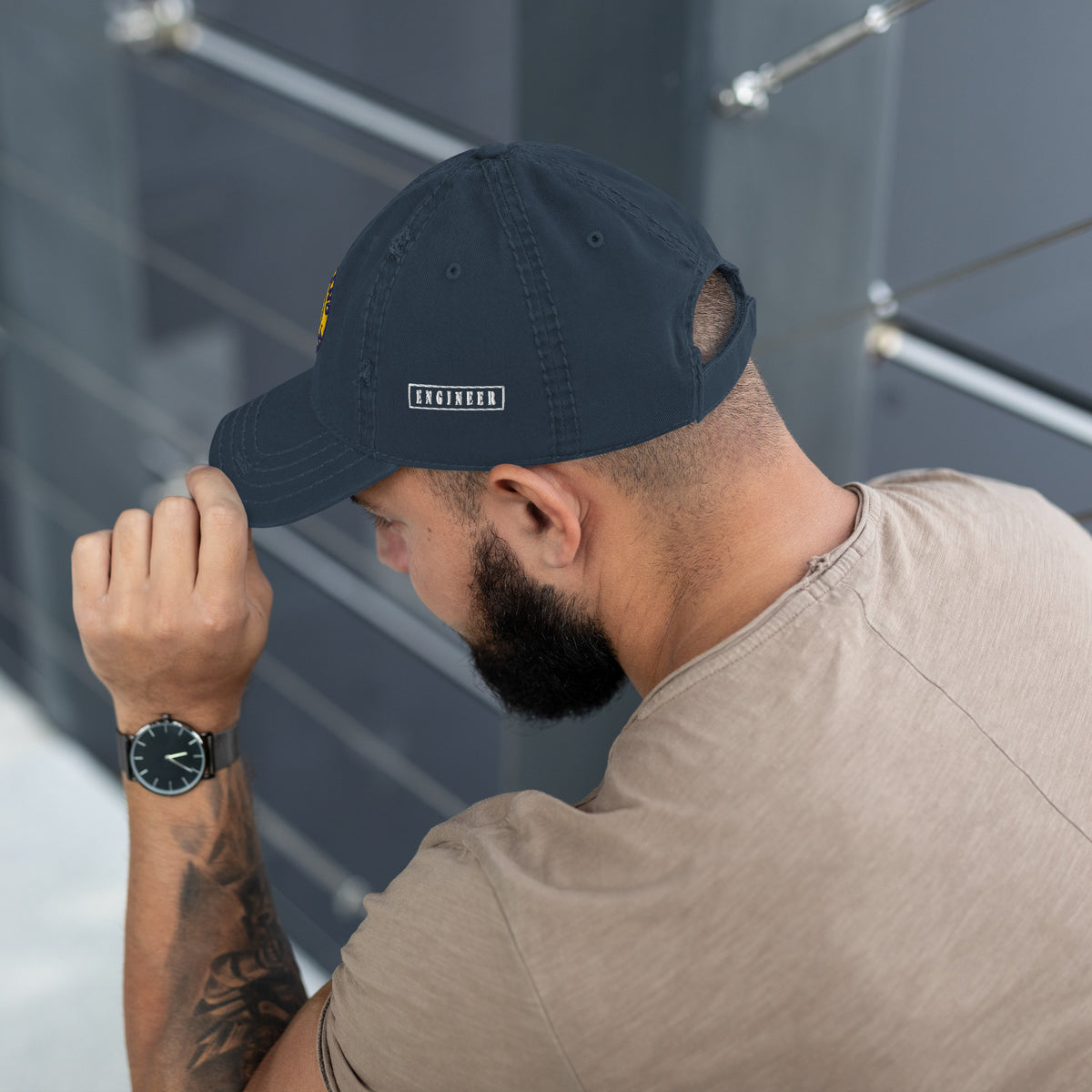Wasteland Division™ — Engineer Corps Elite Distressed Dad Hat