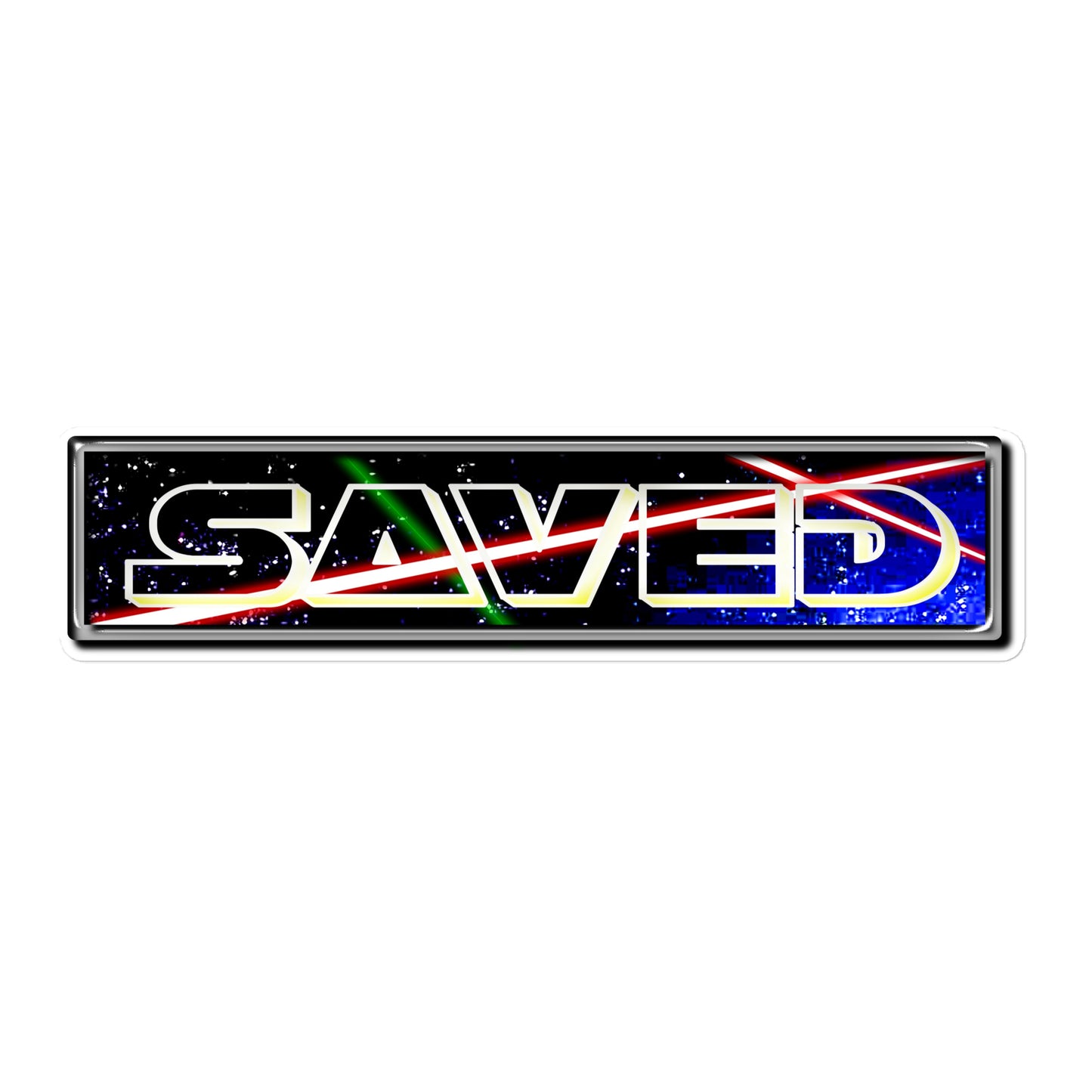 SAVED Collection™ — Galactic Edition™ Bubble-free stickers